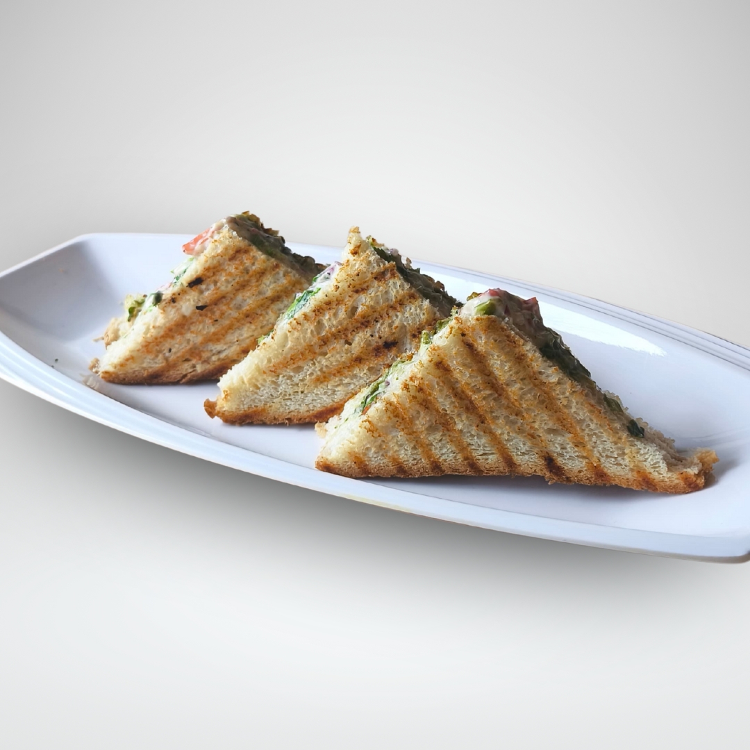 Cheesy Prawn Sandwich