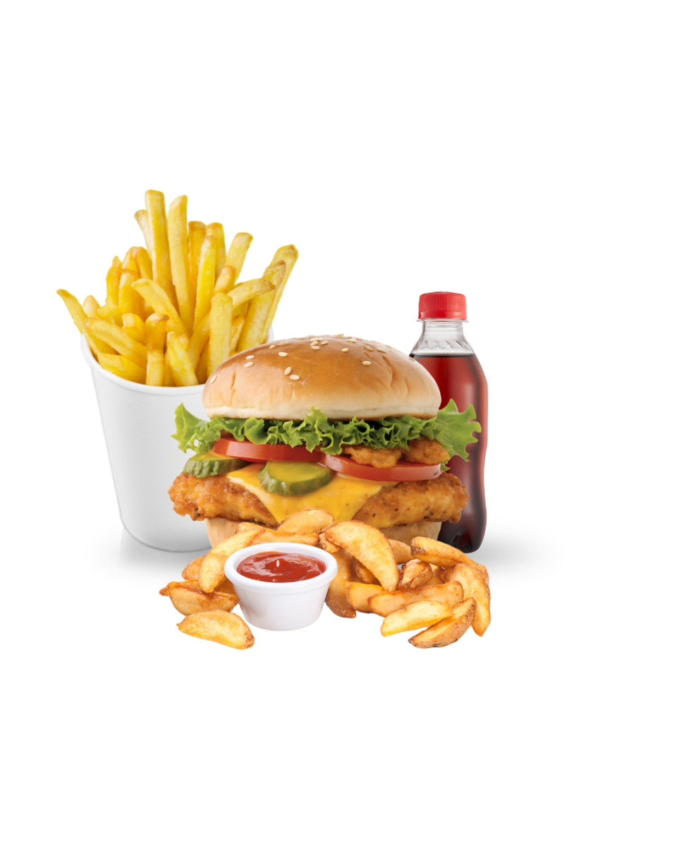 Chicken Burger Combo